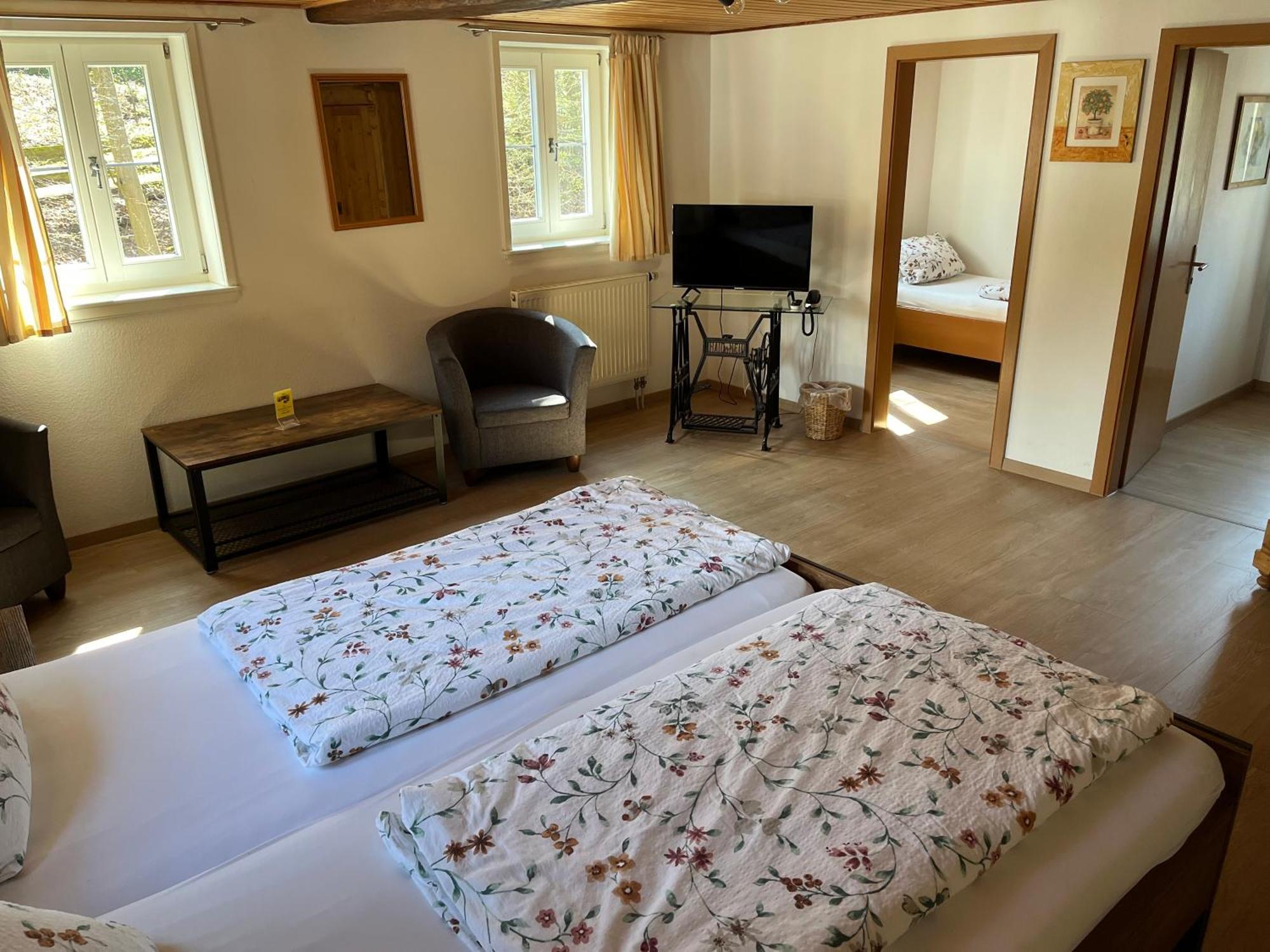Pension Untere Muehle Burghaun Экстерьер фото