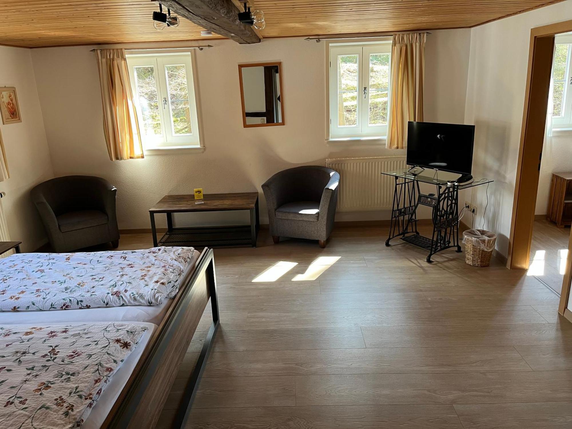 Pension Untere Muehle Burghaun Экстерьер фото